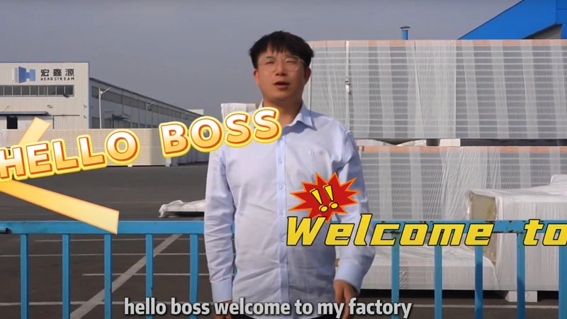 Hello Boss! Welcome to Our Factory!